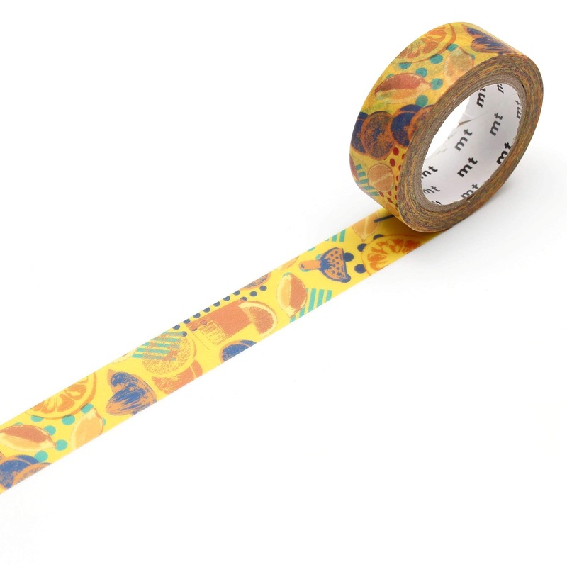 mt Washi Tape – Orange Juice