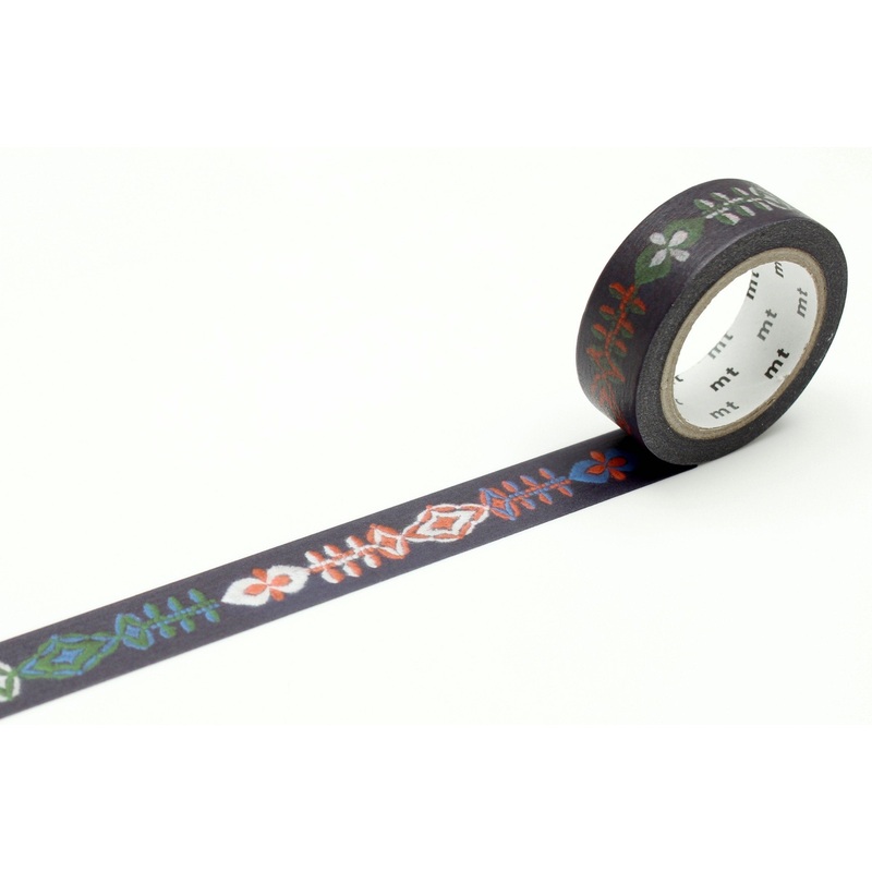 mt x Mina Perhonen Washi Tape – Petal Flame
