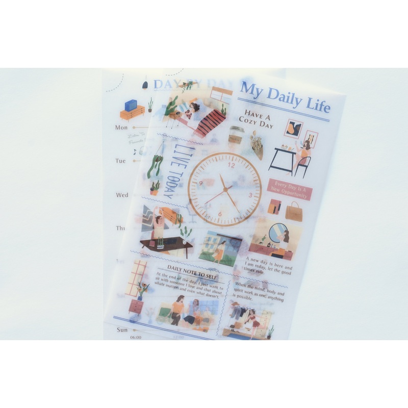 MU Print-On Stickers – My Daily Life – #135