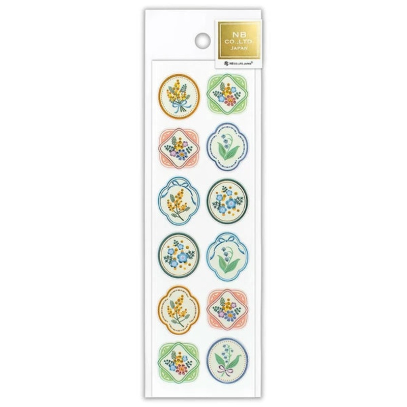 NB – Bijou Sticker Sheet – Mimosa and Lily of the Valley