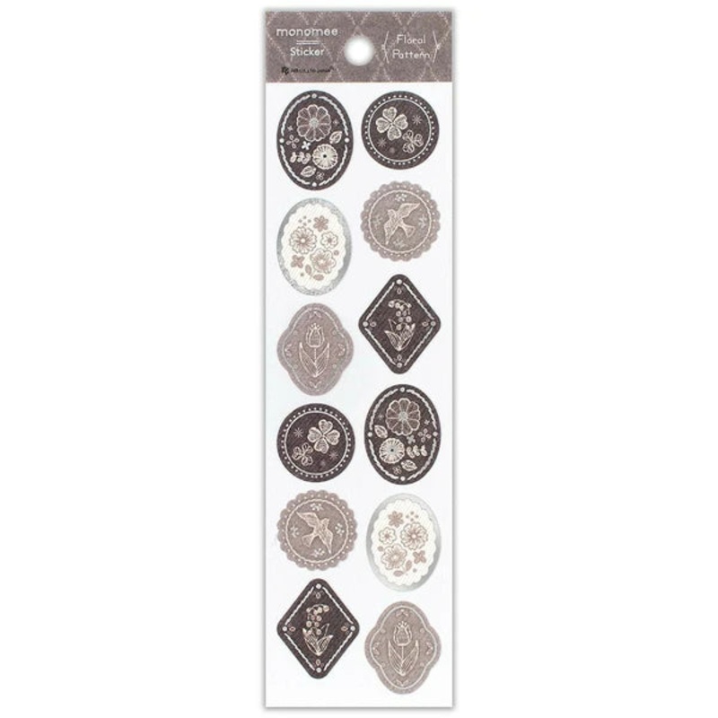 NB – Monomee Sticker Sheet – Floral Pattern