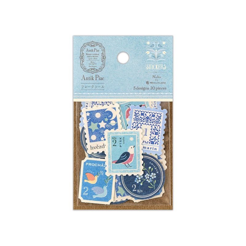 NB – Nuku Flake Stickers – Antik Piac – Chelle