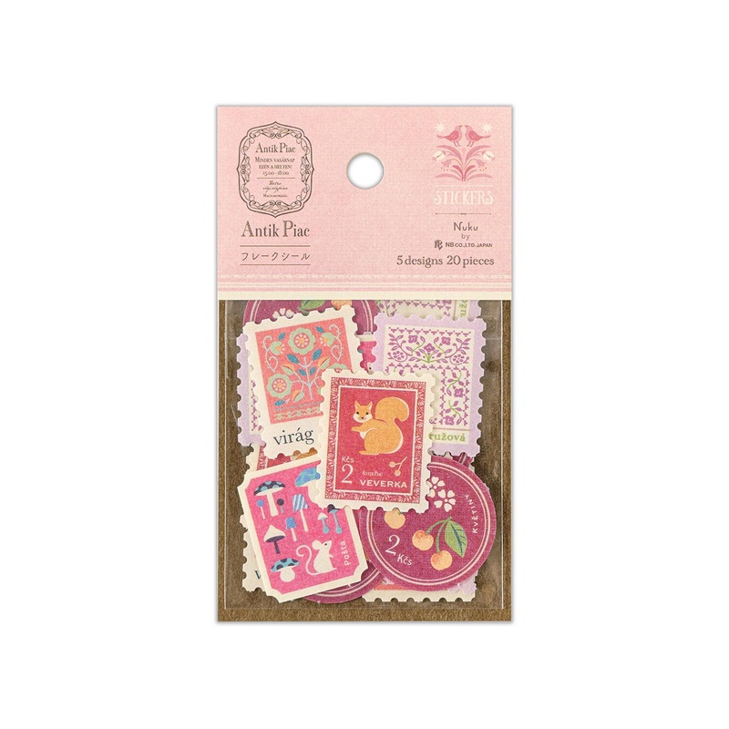 NB – Nuku Flake Stickers – Antik Piac – Roche