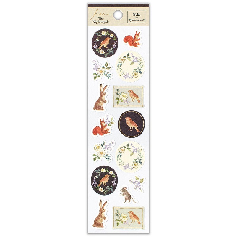 NB – Nuku Sticker Sheet – Fable – The Nightingale