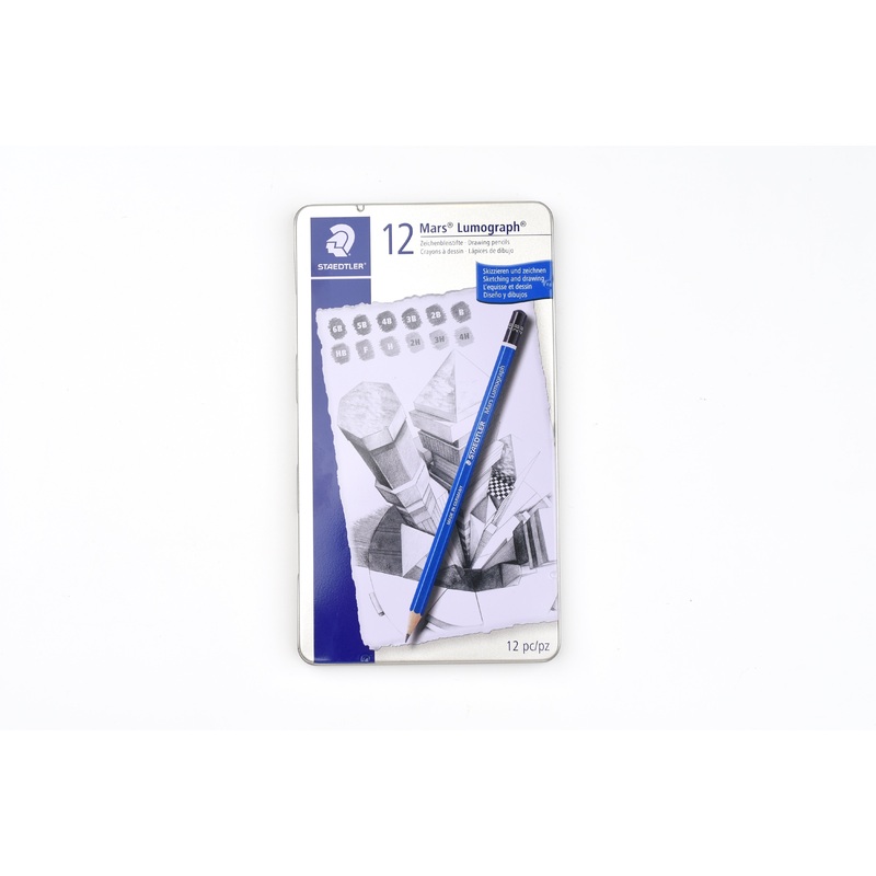 Staedtler Mars Lumograph 100 – Drawing Pencil – Set of 12