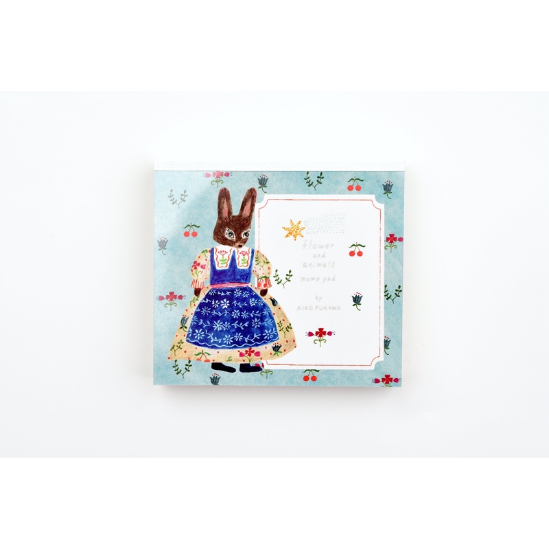 Cozyca – Aiko Fukawa – Flower and Animals Memo Pad