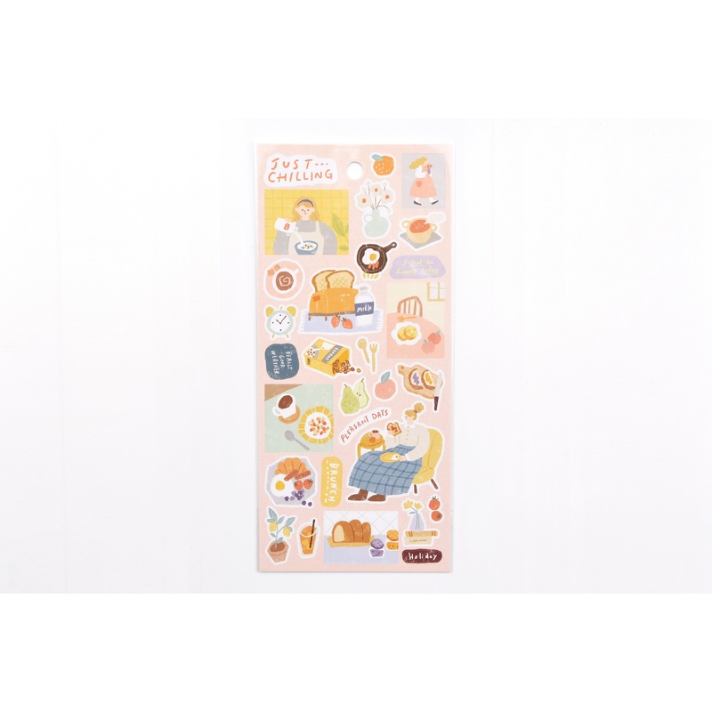 Mind Wave – Just Chilling Sticker – Brunch is Ready