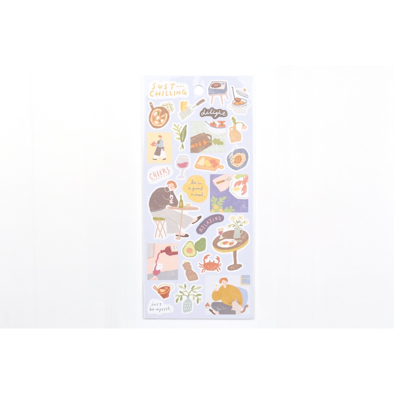 Mind Wave – Just Chilling Sticker – Time for Dinner