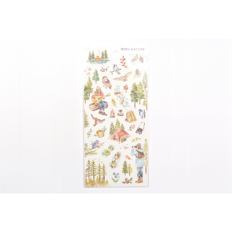 Mind Wave – With Nature Sticker – Bird Watching
