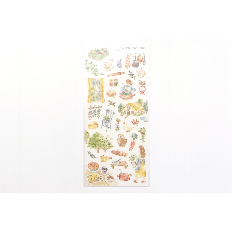 Mind Wave – With Nature Sticker – Lunch Preparation