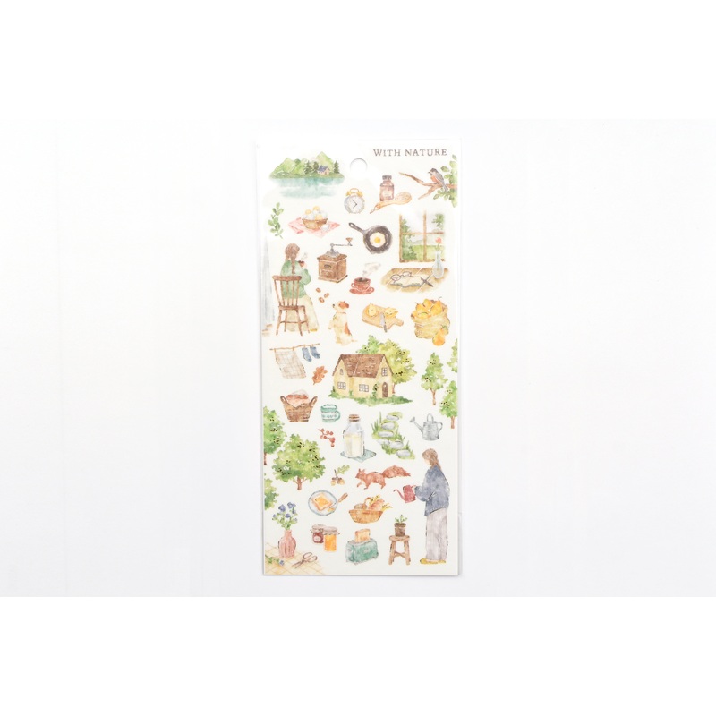 Mind Wave – With Nature Sticker – Morning Preparation