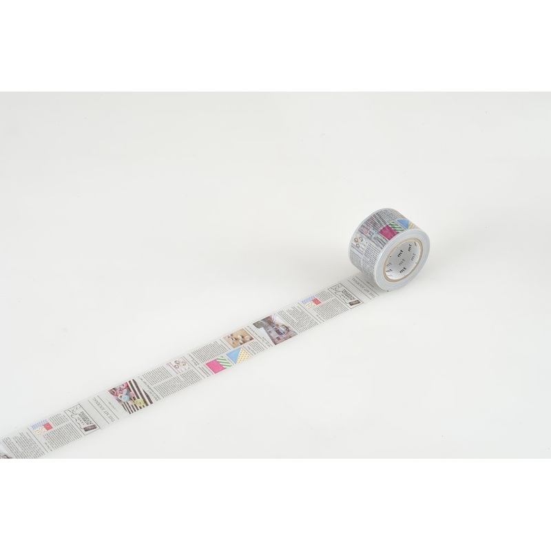 mt ex Washi Tape English Newspaper