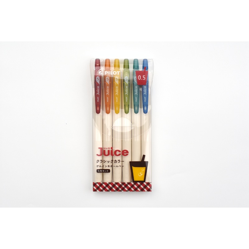 Pilot Juice Gel Pen – Classic Color – 0.5mm – Set of 6
