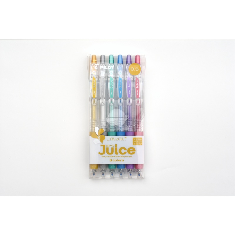 Pilot Juice Gel Pen – Metallic Color – 0.5mm – Set of 6