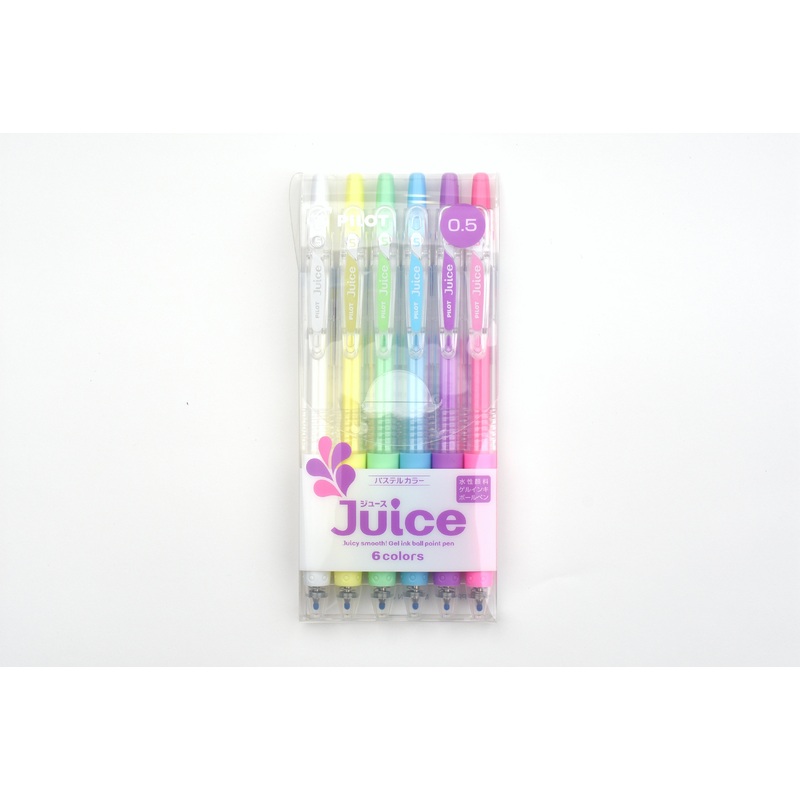 Pilot Juice Gel Pen – Pastel Color – 0.5mm – Set of 6