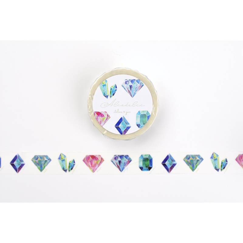 ROUNDTOP x Alcodelic – Glow Washi Tape