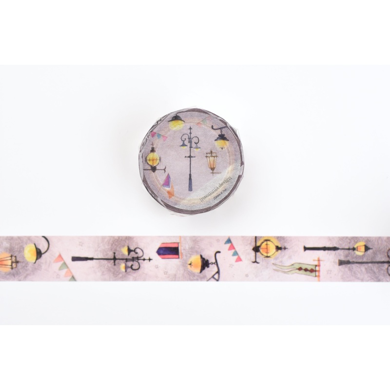 ROUNDTOP x Insomnia Design – European Street Corner Washi Tape