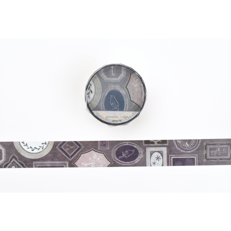 ROUNDTOP x Insomnia Design – Withered Flowers Washi Tape