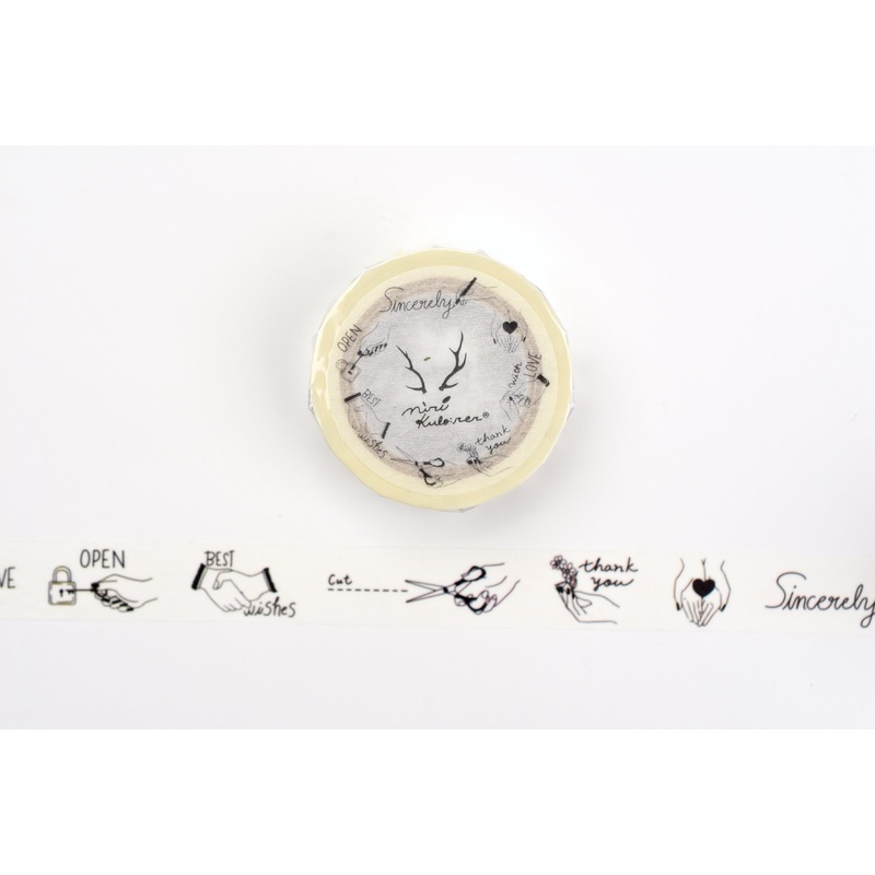 ROUNDTOP x MiriKulo:rer – Hand Washi Tape