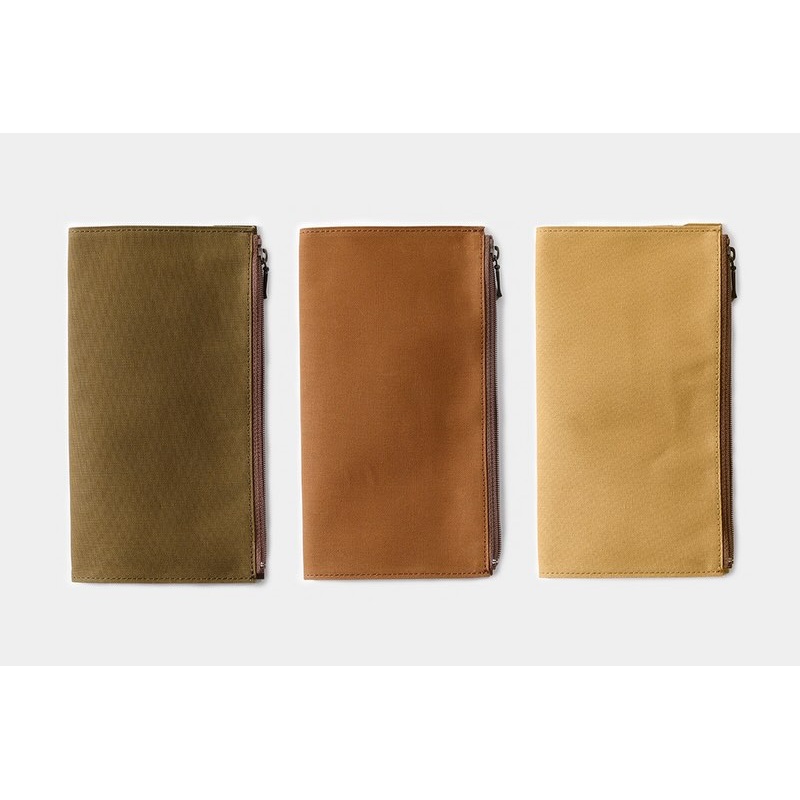 TRAVELER’s Factory Regular Size Refill – Cotton Zipper Case