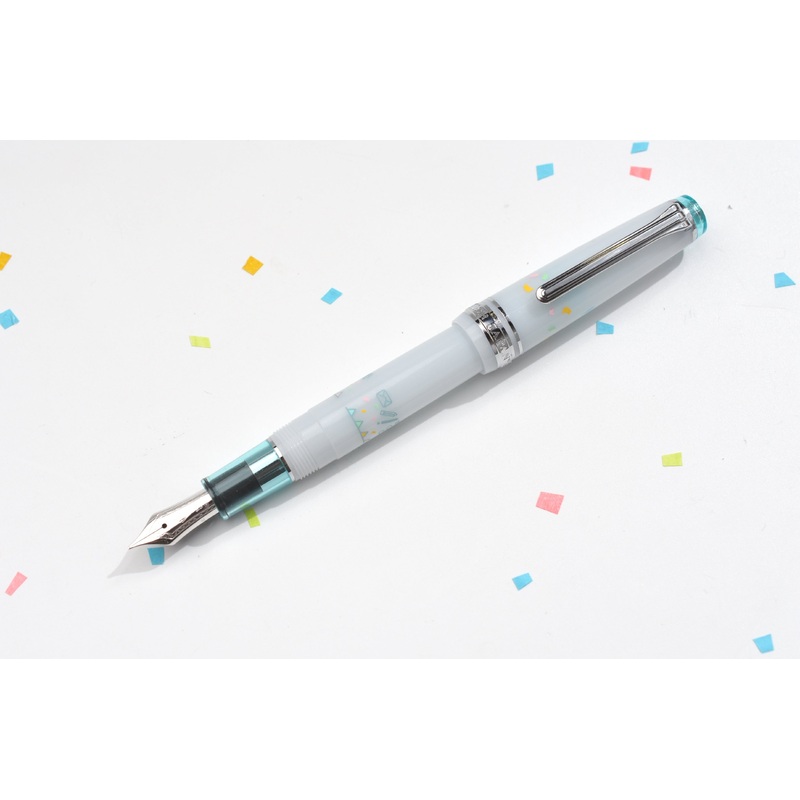 Yoseka Pro Gear Slim Fountain Pen – Stationery Fest 2024 – Confetti