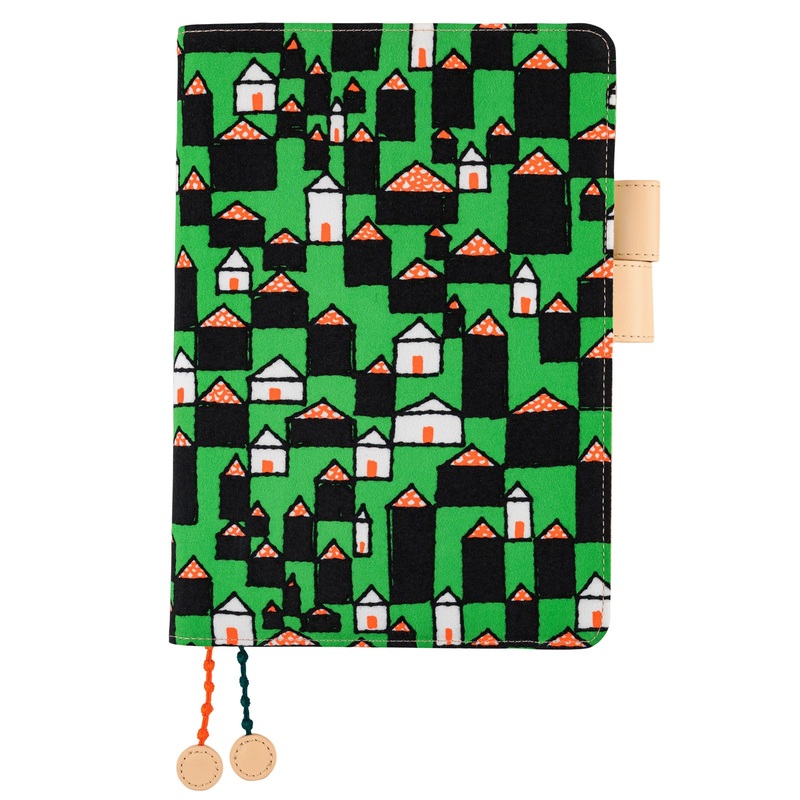Hobonichi Cousin Cover 2025 – Mina Perhonen: Hutte – A5