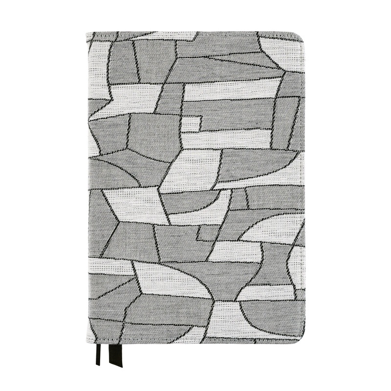 Hobonichi Cousin Cover 2025 – Yuge Fabric Farm: Kagome Lattice Crest – A5