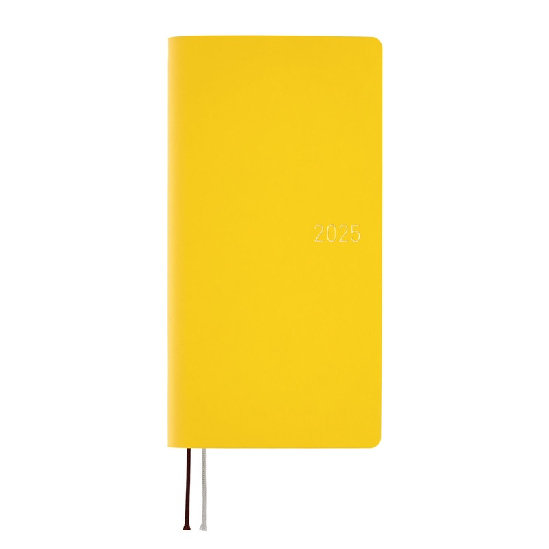 Hobonichi Techo Weeks 2025 – Smooth: Mustard