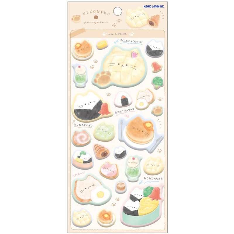 Kamio Super Mochi Stickers – Neko Neko Panyasan