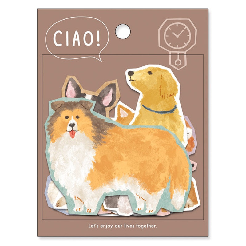 Mind Wave Flake Sticker – Ciao – Canine