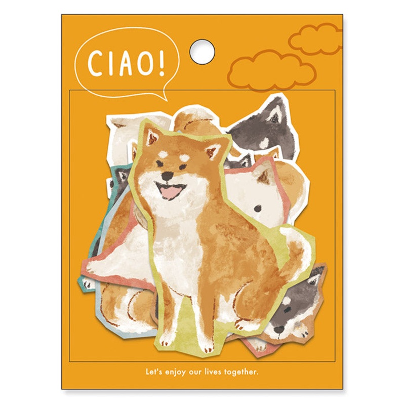 Mind Wave Flake Sticker – Ciao – Shiba