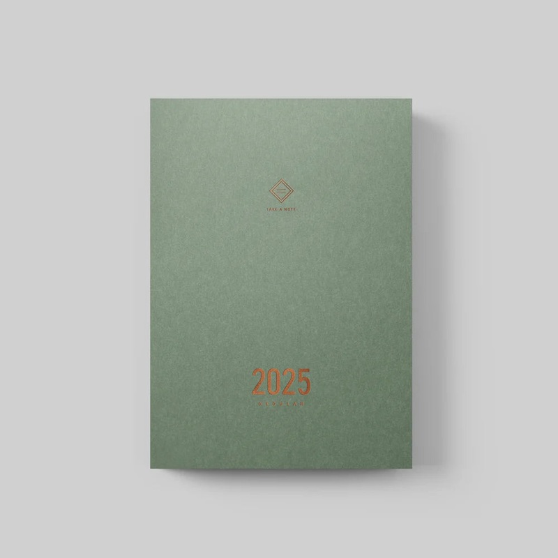 Take A Note 2025 – Regular English Version – A5