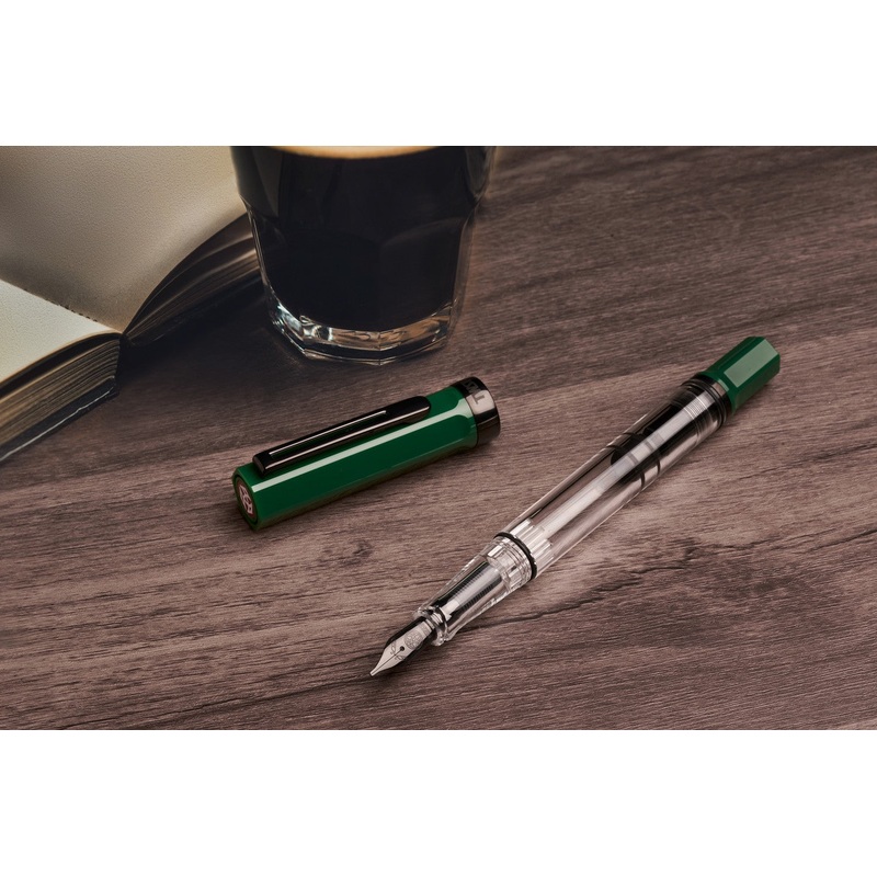 TWSBI ECO Irish Green w/ Onyx