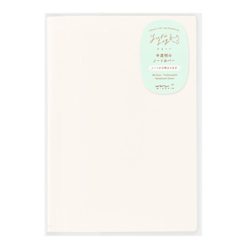 Yuru Log Notebook Cover – PVC – B6