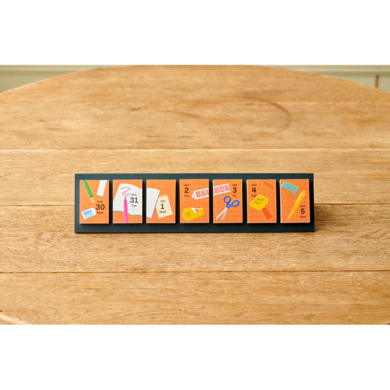 Himekuri Sticky Calendar 2025 – Stationery