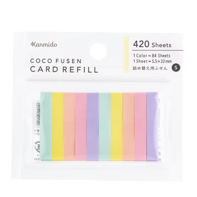 Kanmido – Coco Fusen Card Refill – Small