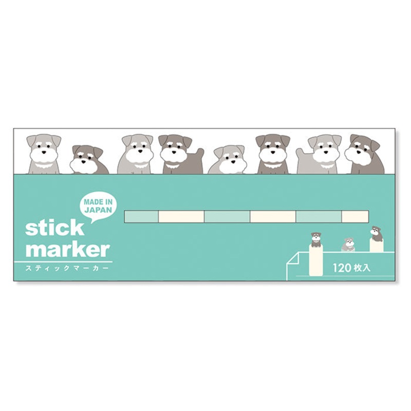 Mind Wave Stick Marker – Schnauzer