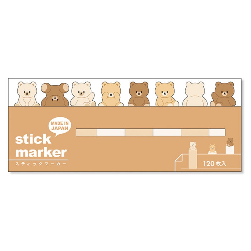 Mind Wave Stick Marker – Teddy Bear