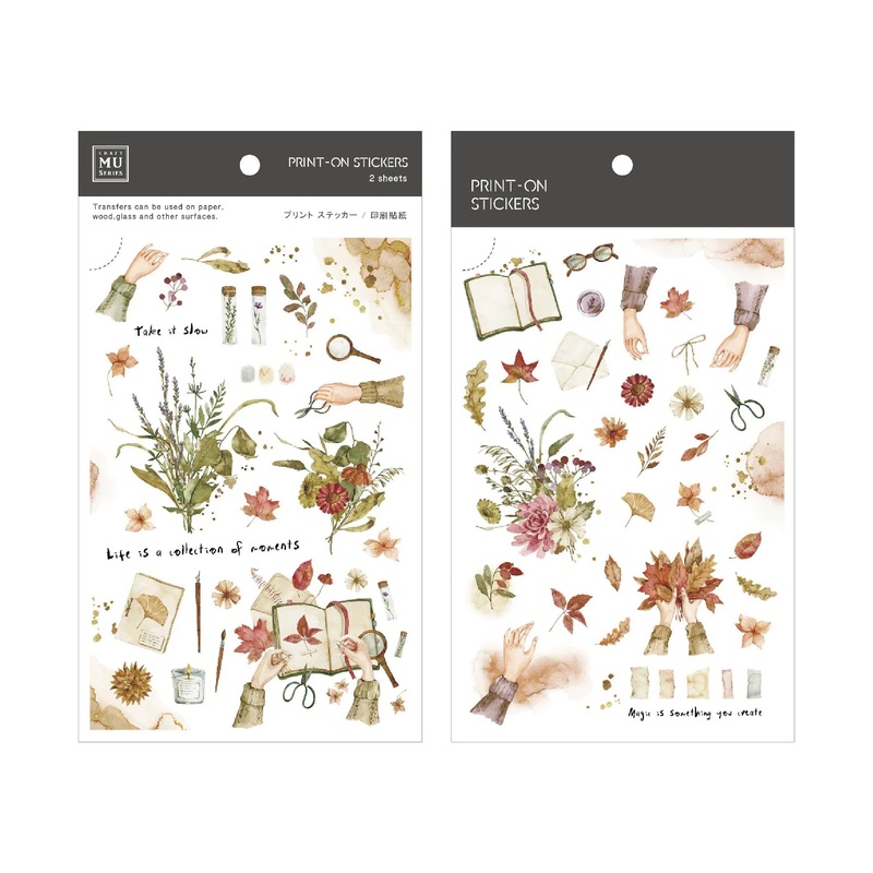 MU Print-On Stickers – #254