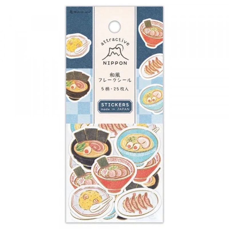NB – Attractive Nippon Flake Stickers – Ramen Shop