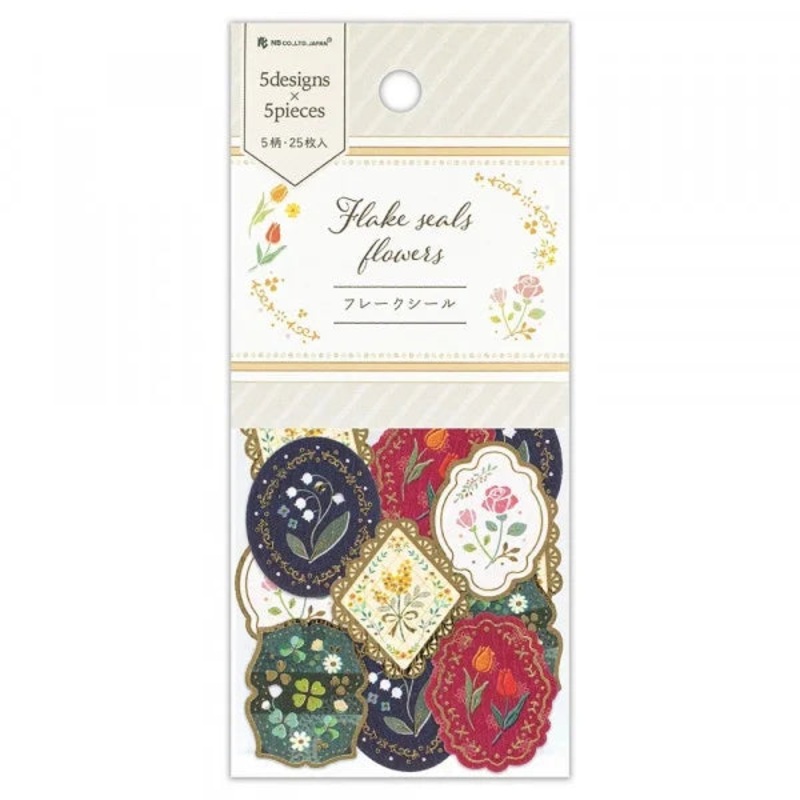 NB – Flake Stickers – Flower