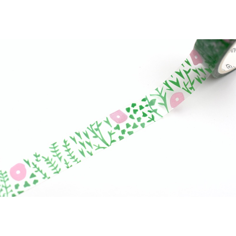 SODA Transparent Masking Tape – 10mm – Plants