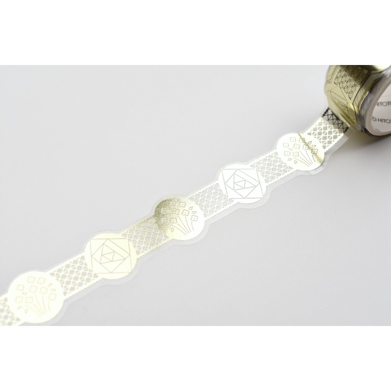 SODA Transparent Masking Tape – Foil Stamping – 20mm – Gift