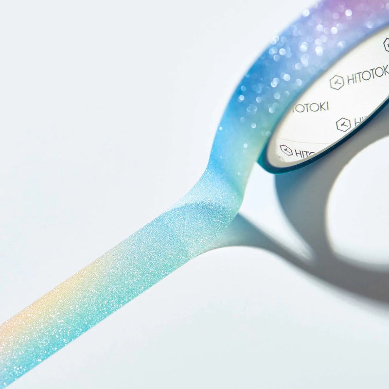 SODA Transparent Masking Tape – Glitter – 10mm – Aurora