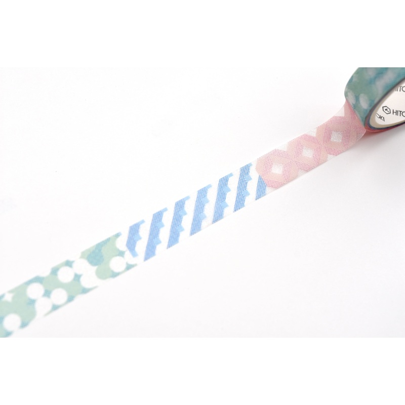 SODA Transparent Masking Tape – Glitter – 10mm – Geometry