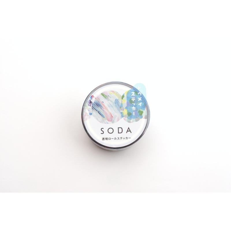 SODA Transparent Masking Tape – Stickers Roll – 20mm – Paint