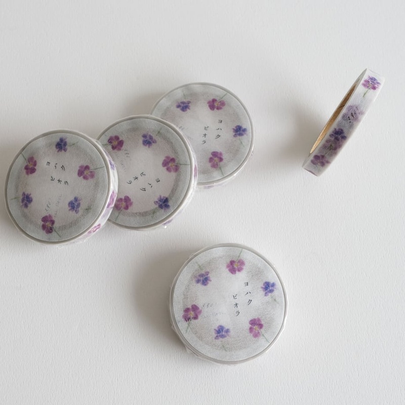 Yohaku – 7mm Washi Tape – Viola