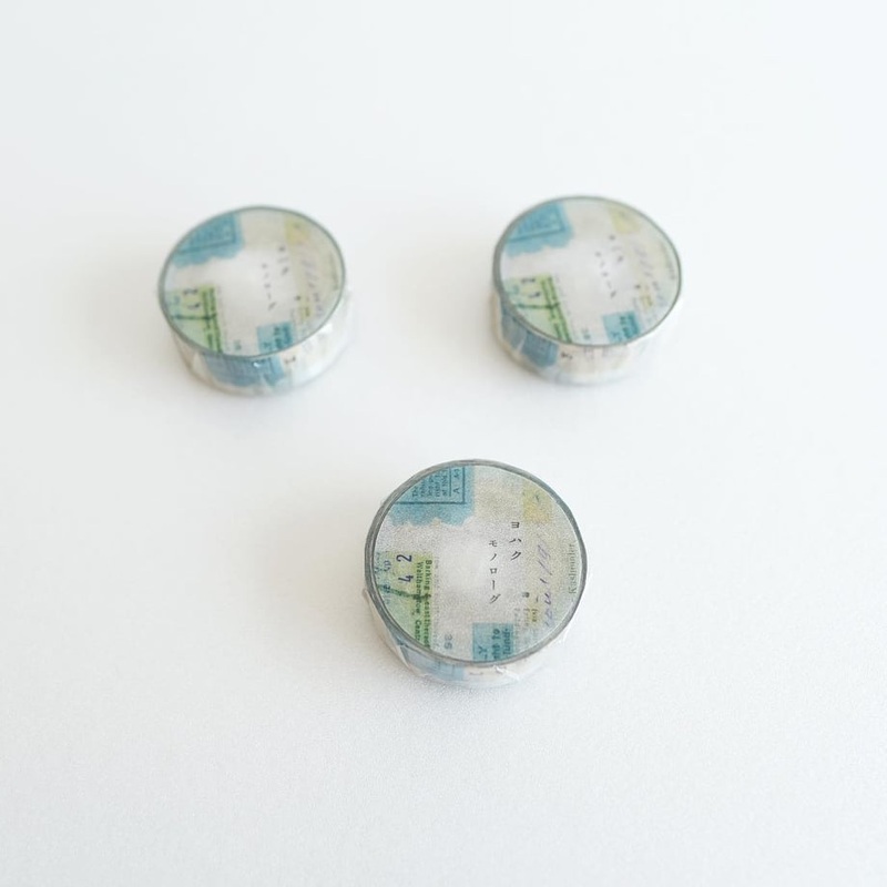 Yohaku Washi Tape – Monologue