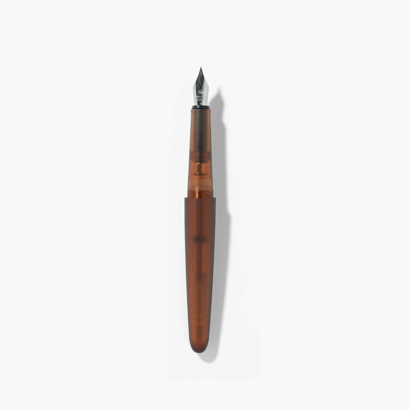 Kakimori Frost Fountain Pen – Amber
