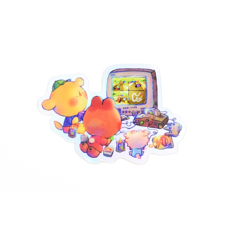 LAZI SOOZ Video Game Nostalgia Sticker